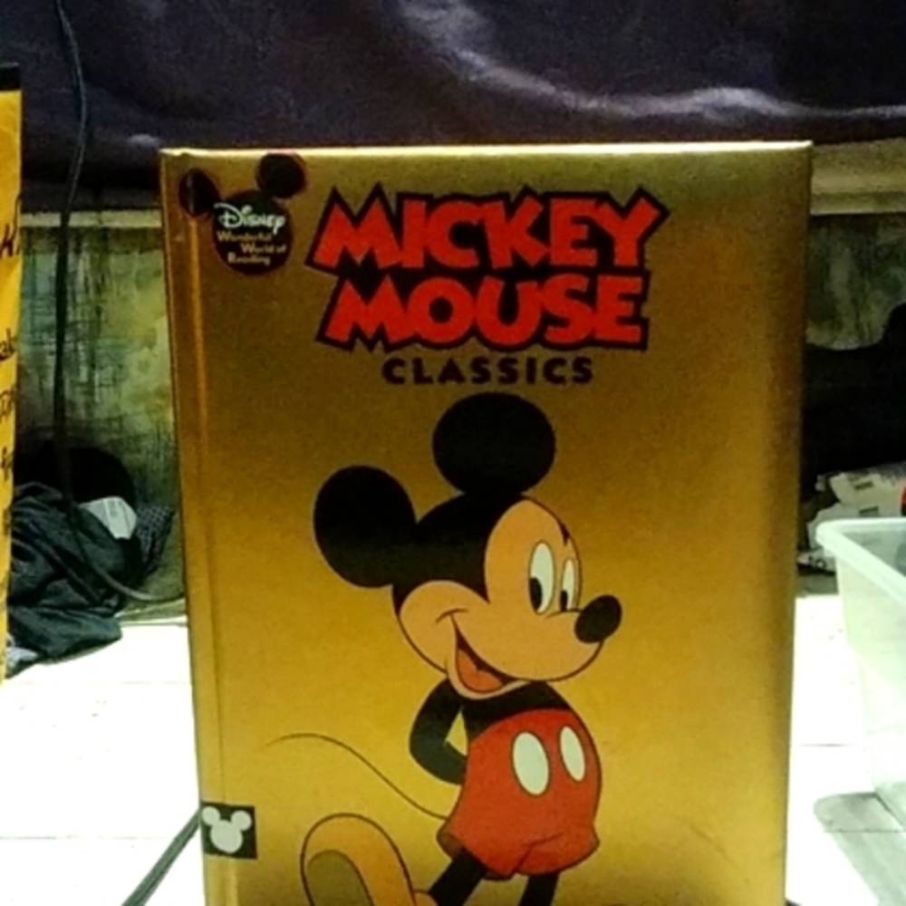 Walt Disney Classics Hardback Book Gold Edition "The Sorcer's Apprentice